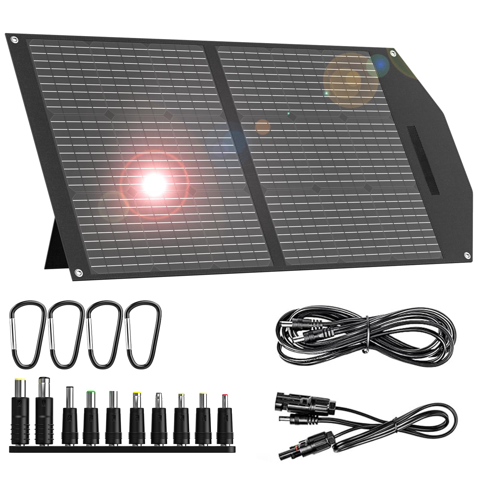 MARBERO ソーラーパネル 100W Amazon.com : MARBERO 100W Portable Solar Panel 100 Watt